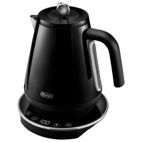 Электрочайник DeLonghi KBY 2011 Черный 2200 Вт, 1.7л, Внутреннее покрытие: Нержавеющая сталь