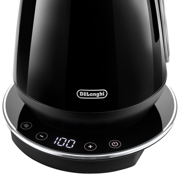 Электрочайник DeLonghi KBY 2011 Черный 2200 Вт, 1.7л, Внутреннее покрытие: Нержавеющая сталь photo 2