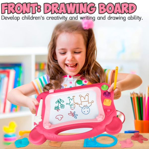Tablă de desen Bibiin Toys 688-35 Multicolor Pentru copii, 6 luni photo 5