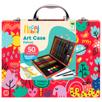 Креативный набор HappiHobbi Art Case My world 1038-82060 Красный Для детей, 3+