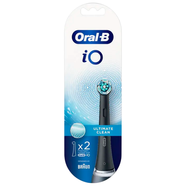 Насадка для электрощеток Braun iO Ultimate Clean Черный Для взрослых photo 2