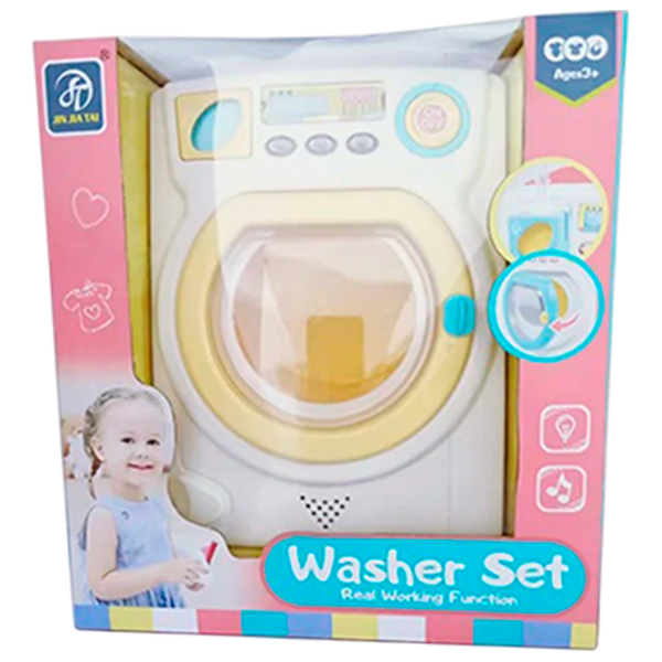 Jucărie interactivă Huada Washer Set 96977 White Pentru fetițe, 3+ photo 1