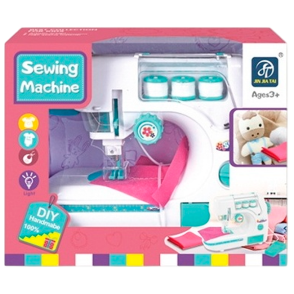 Jucărie interactivă Huada Sewing machine 97165 White Pentru fetițe, 3+ photo 1