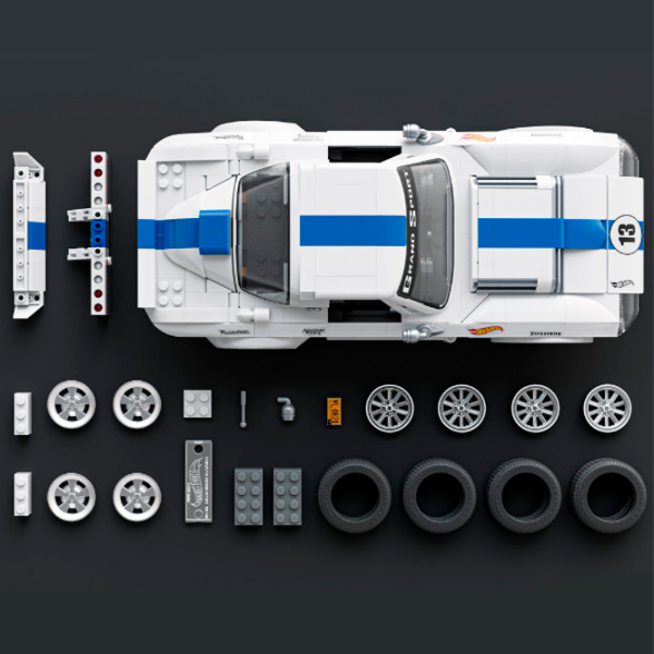 Constructor Mattel Corvette Grand Sport White Numărul de piese 918, 10+ photo 4