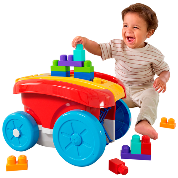Constructor Mattel First Builders Red Numărul de piese 20, 1+ photo 3