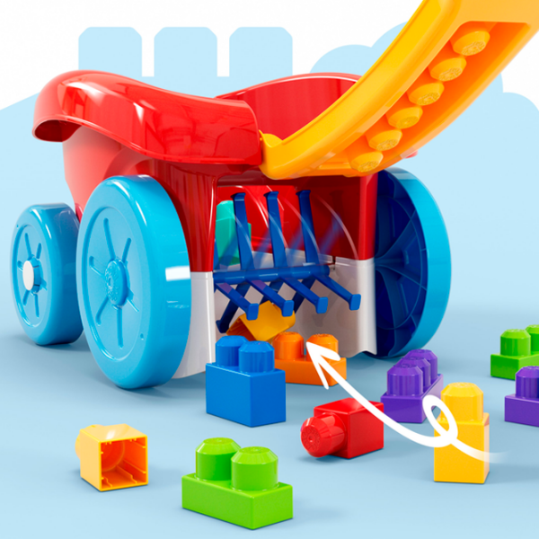 Constructor Mattel First Builders Red Numărul de piese 20, 1+ photo 4