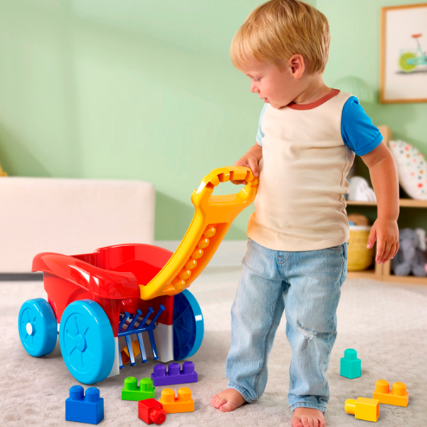 Constructor Mattel First Builders Red Numărul de piese 20, 1+ photo 5