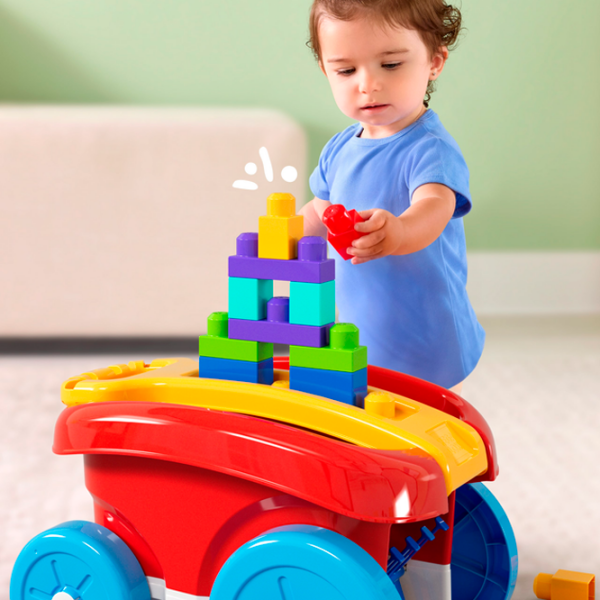 Constructor Mattel First Builders Red Numărul de piese 20, 1+ photo 7
