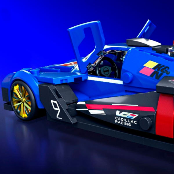 Constructor Mattel Cadillac Project GTP Blue Numărul de piese 236, 10+ photo 4