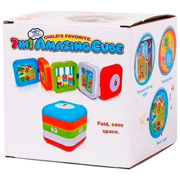 Joc educativ ChiToys Amazing Cube AE00702 Multicolor 1+
