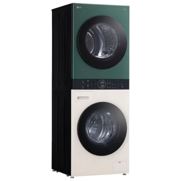 Mașină de spălat cu uscător LG WT1210EGF Green Beige 12 kg, 1400 rpm, A+++ photo 2