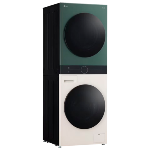 Mașină de spălat cu uscător LG WT1210EGF Green Beige 12 kg, 1400 rpm, A+++ photo 3