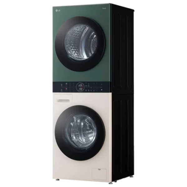 Mașină de spălat cu uscător LG WT1210EGF Green Beige 12 kg, 1400 rpm, A+++ photo 4