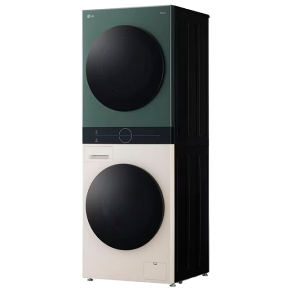 Mașină de spălat cu uscător LG WT1210EGF Green Beige 12 kg, 1400 rpm, A+++ photo 5