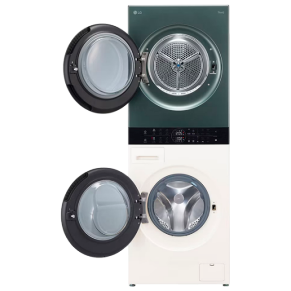Mașină de spălat cu uscător LG WT1210EGF Green Beige 12 kg, 1400 rpm, A+++ photo 6
