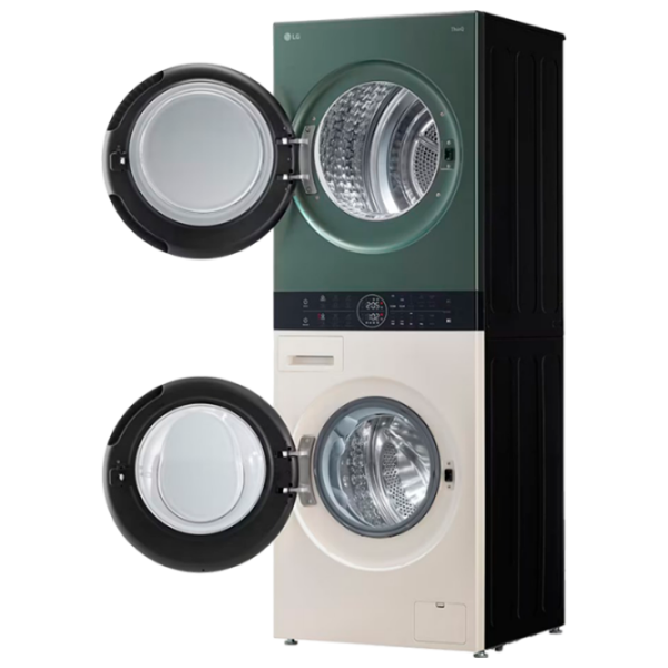 Mașină de spălat cu uscător LG WT1210EGF Green Beige 12 kg, 1400 rpm, A+++ photo 7