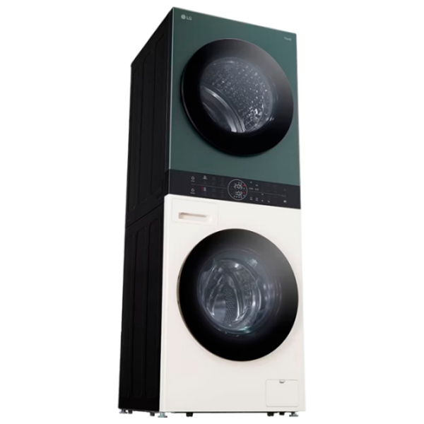 Mașină de spălat cu uscător LG WT1210EGF Green Beige 12 kg, 1400 rpm, A+++ photo 11