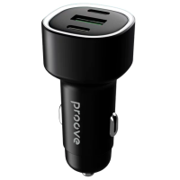 Încărcător auto Proove Flash (60 W) Black 3 A / Black