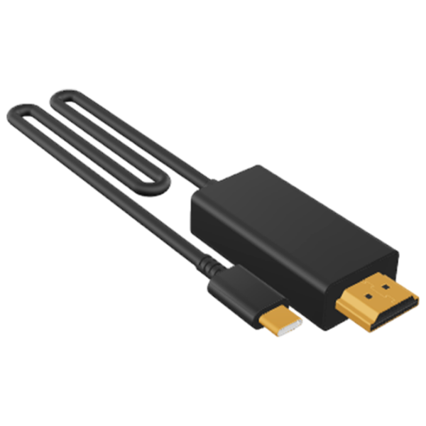 Адаптер Cablexpert A-CM-HDMIM-01 Черный USB Type-C photo 3