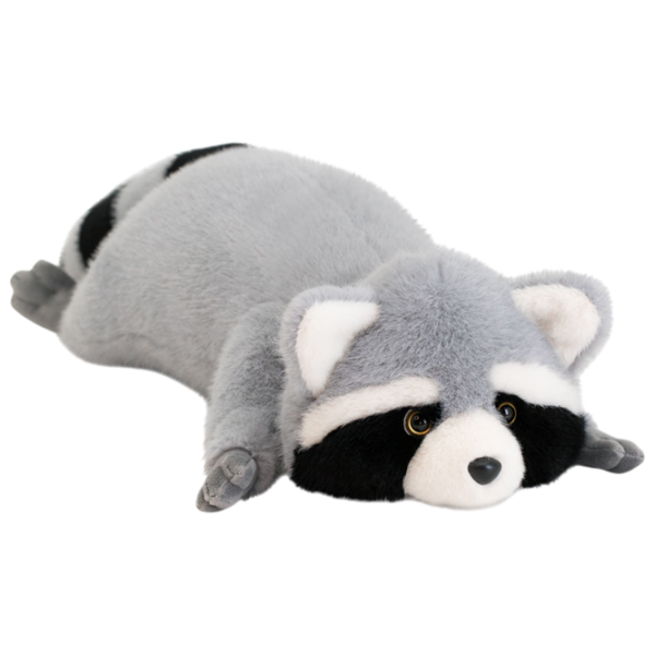 Jucărie moale Orange Toys The Softest Raccoon OT8029/58 Gray 0+