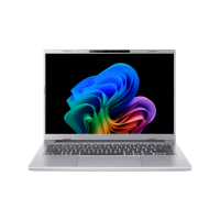 Laptop Acer Aspire 14 AI A14-61M Pure Silver 14" | 32 GB | 1 TB | AMD Ryzen AI 7 350 | VGA Integrată