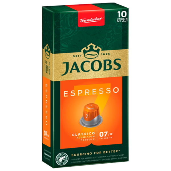 Кофе Jacobs Classico 52 г Капсулы photo 1