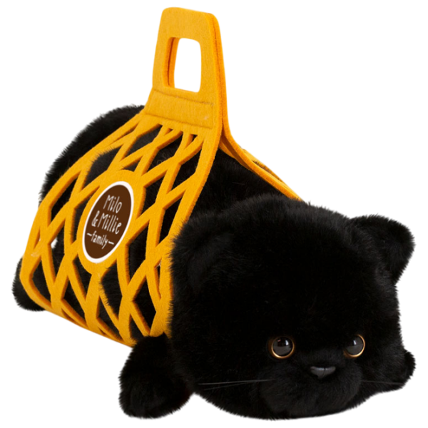 Мягкая игрушка Orange Toys The Softest Milo the Black Cat B1001/35 Черный 0+ photo 1