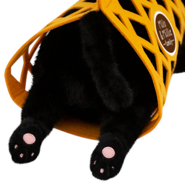 Мягкая игрушка Orange Toys The Softest Milo the Black Cat B1001/35 Черный 0+ photo 5