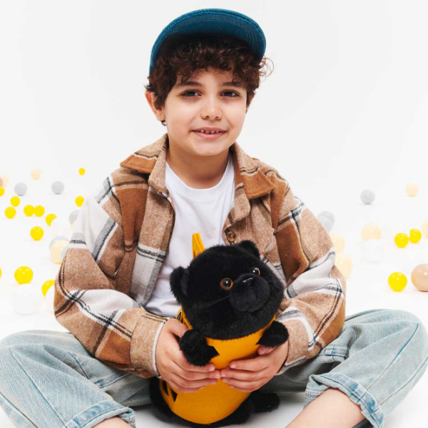 Мягкая игрушка Orange Toys The Softest Milo the Black Cat B1001/35 Черный 0+ photo 7