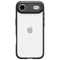 Husă pentru smartphone Apple iPhone Air (Ultra Hybrid) Transparent Black Matt Spigen, TPU, MagSafe Back