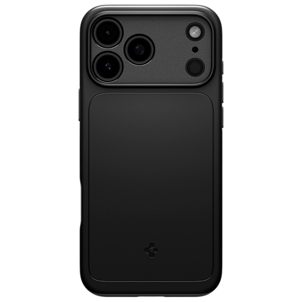 Чехол для смартфона Apple iPhone 17 Pro (Thin Fit) Черный Черный Spigen, ТПУ, MagSafe Back photo 1