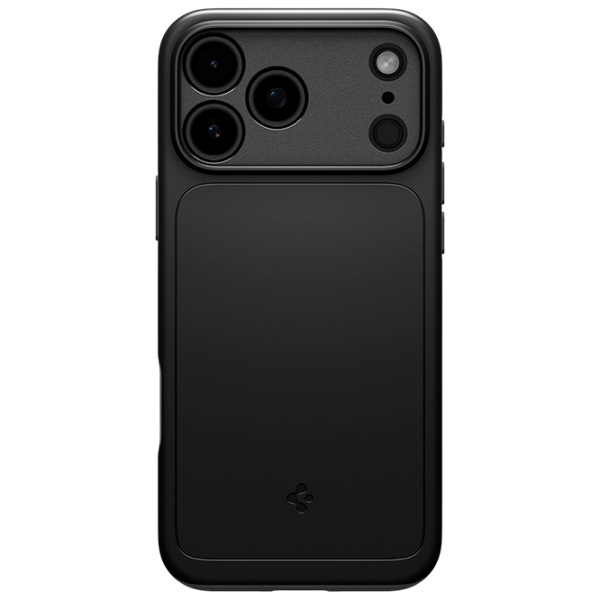 Husă pentru smartphone Apple iPhone 17 Pro Max (Thin Fit) Black Black Spigen, TPU, MagSafe Back photo 1