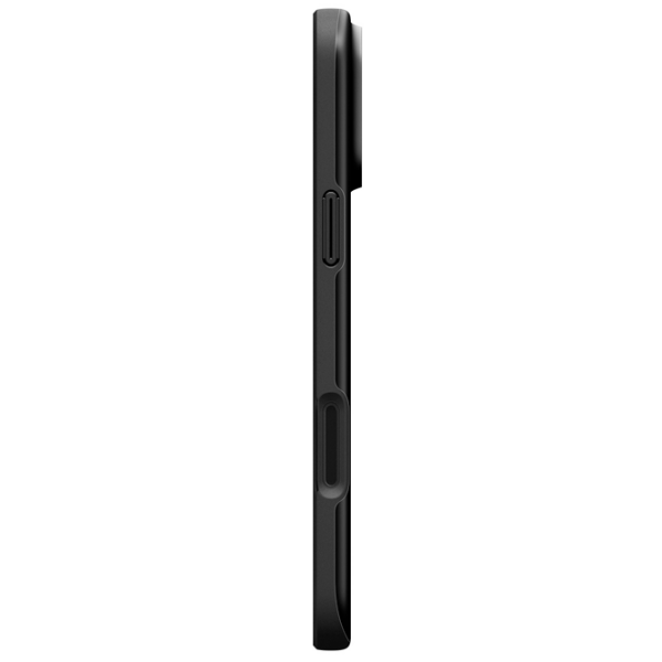 Husă pentru smartphone Apple iPhone 17 Pro Max (Thin Fit) Black Black Spigen, TPU, MagSafe Back photo 2