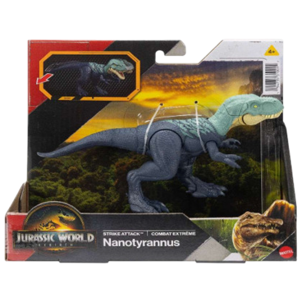 Figurină Mattel Jurassic World Strike Attack 4+ / Multicolor photo 6