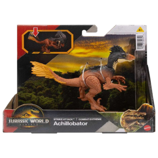 Figurină Mattel Jurassic World Strike Attack 4+ / Multicolor photo 8