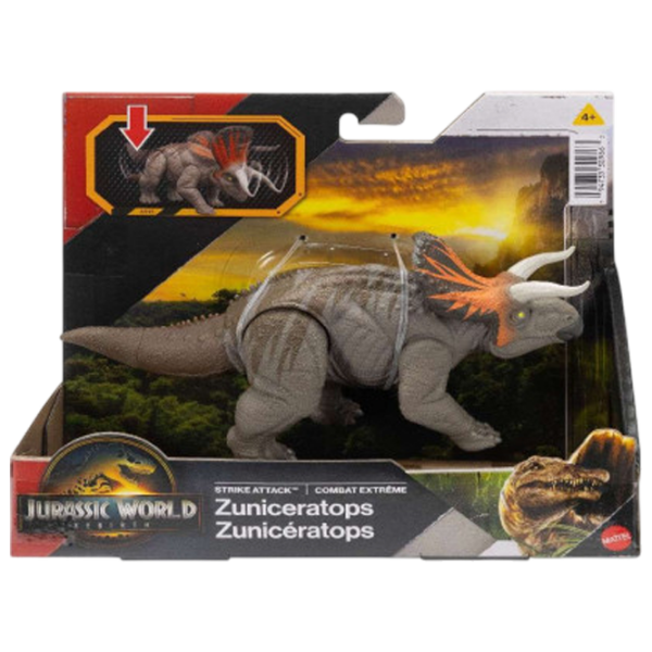 Figurină Mattel Jurassic World Strike Attack 4+ / Multicolor photo 9
