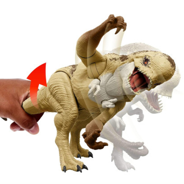 Figurină Mattel Jurassic World Distortus Rex 6+ / Beige photo 5