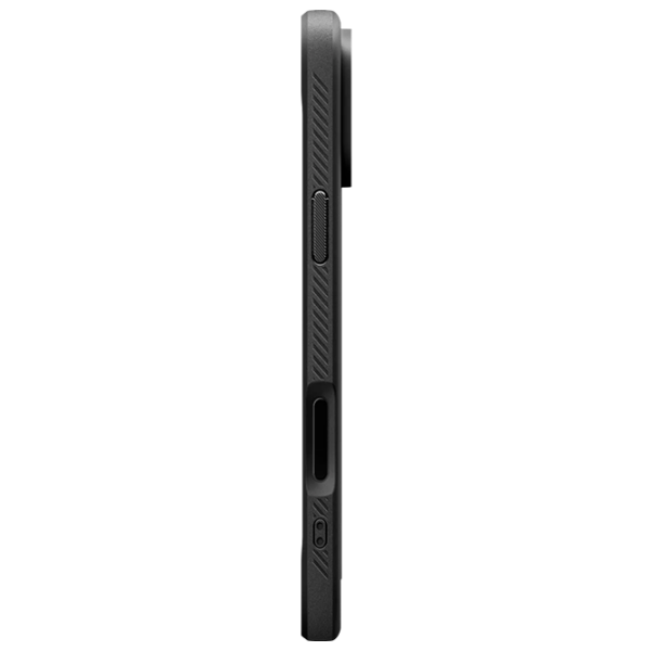 Husă pentru smartphone Apple iPhone 17 Pro Max (Rugged Armor) Black Black Matt Spigen, TPU, MagSafe Back photo 6