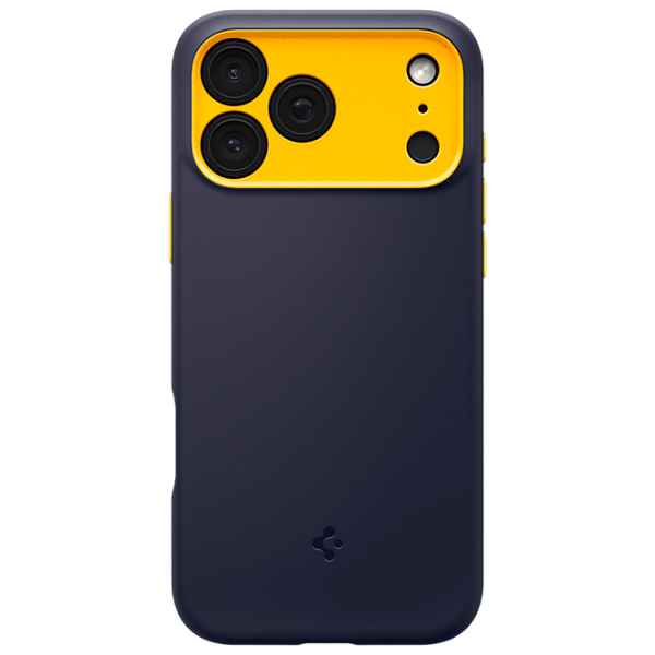 Чехол для смартфона Apple iPhone 17 Pro (Nano Pop) Желтый Голубичный синий Spigen, ТПУ, MagSafe Back photo 1
