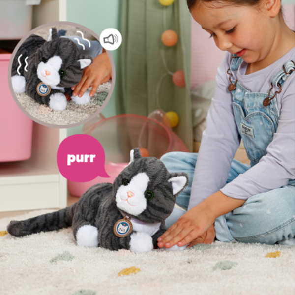 Мягкая игрушка Zapf Baby Born My Cat Cookie 837580 Серый 3+ photo 7