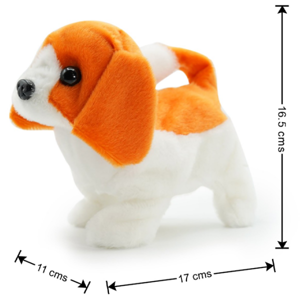 Мягкая игрушка Pugs At Play Walking Dog Buddy The Beagle PAP03 Оранжевый 3+ photo 3