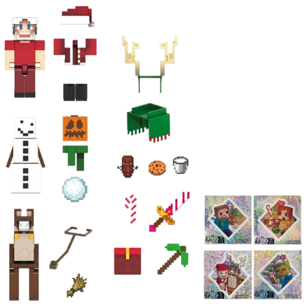 Figurine Mattel Minecraft Advent Calendar 6+ / Multicolor photo 2