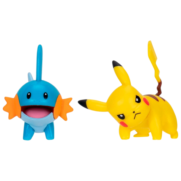 Figurine Pokemon Battle Pack Mudkip and Pikachu 3+ / Multicolor photo 1