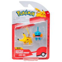 Figurine Pokemon Battle Pack Mudkip and Pikachu 3+ / Multicolor