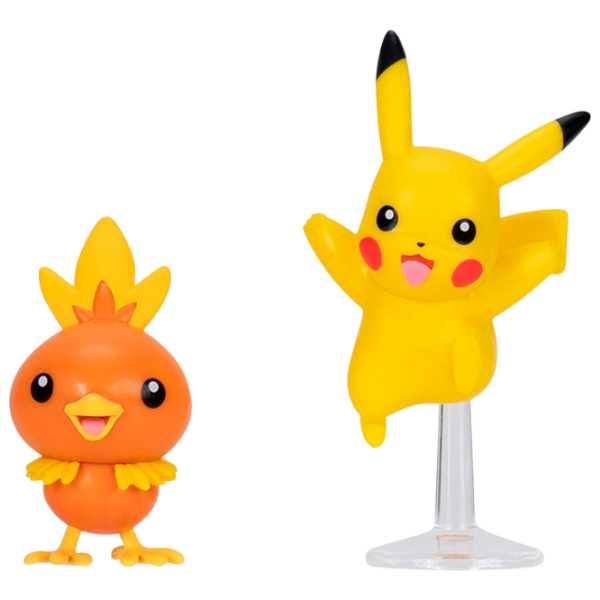 Figurine Pokemon Battle Pack Poussifeu and Pikachu 3+ / Multicolor photo 1