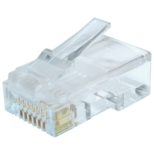 Модульный разъем Gembird 8P8C CAT6 LAN / Серый  photo 1