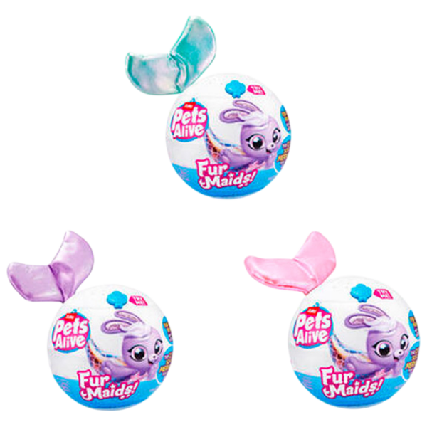 Figurină Zuru Pets Alive Furmaids 3+ / Multicolor photo 1