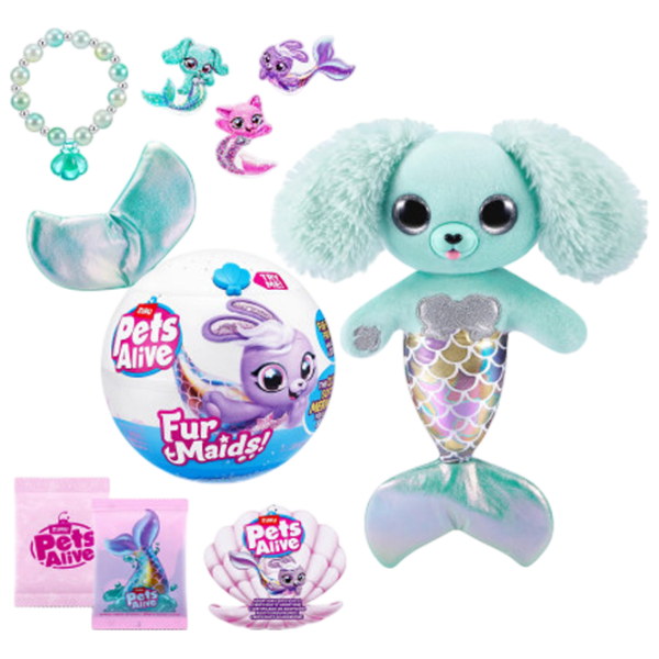 Figurină Zuru Pets Alive Furmaids 3+ / Multicolor photo 7