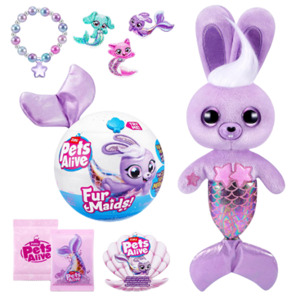 Figurină Zuru Pets Alive Furmaids 3+ / Multicolor photo 9