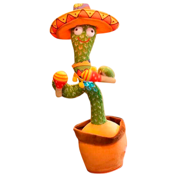 Jucărie interactivă Lulu Cactus muzical 4836 Green Pentru copii, 3+ photo 1